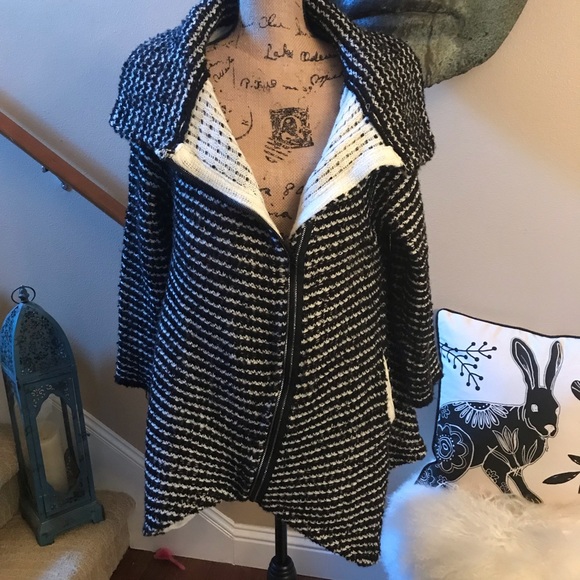 John Fashion Jackets & Blazers - John Fashion Asymmetrical Sweater Jacket